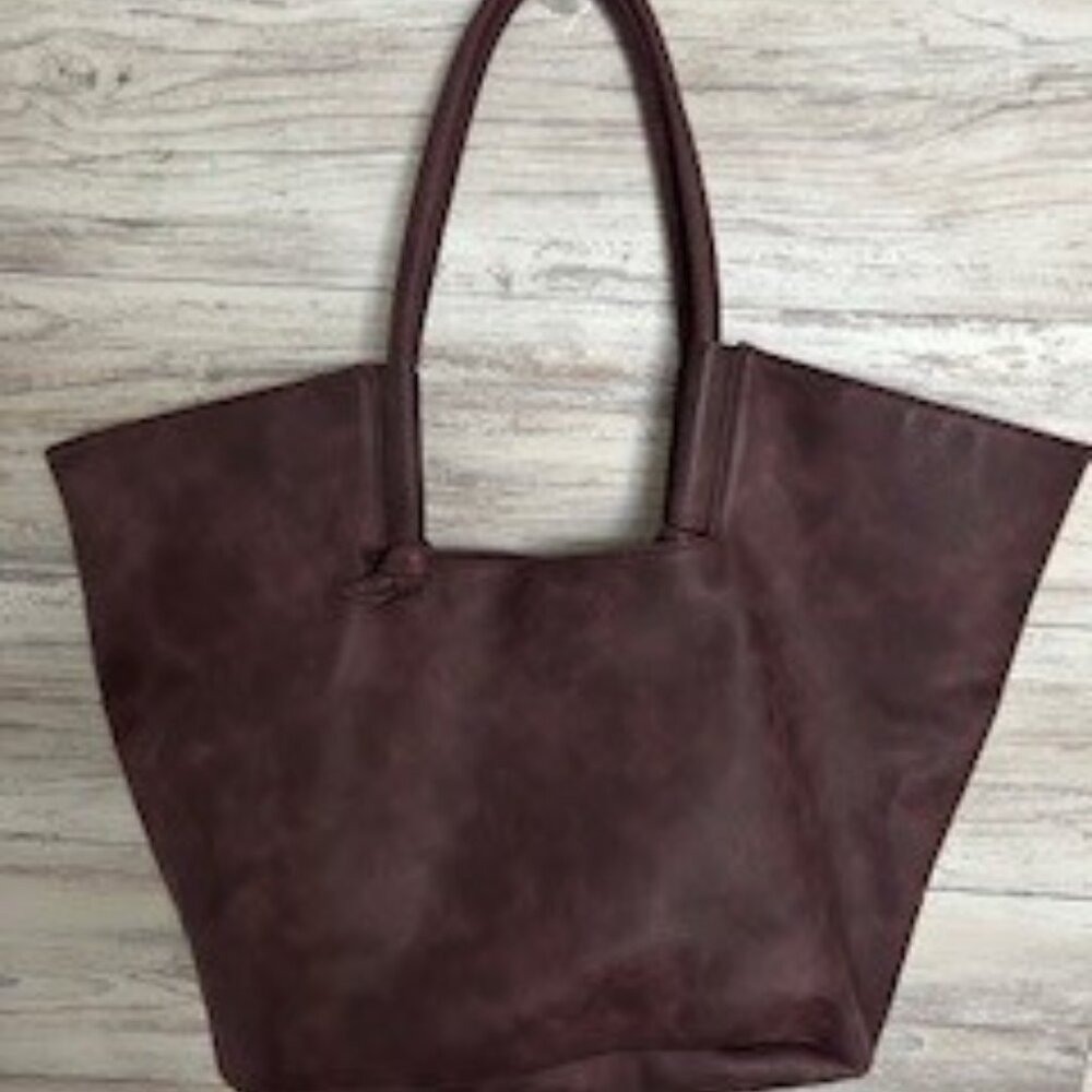 ANTHROPOLOGIE - Rare Faux Leather Tote Bag and Wallet (Women’s)
